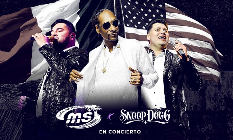  ¡Confirmado! Snoop Dogg y Banda MS darán concierto juntos y hasta podrían hacer un dueto en el escenario