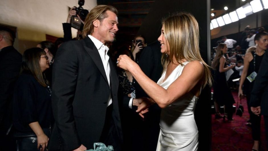  Jennifer Aniston y Brad Pitt Se reunen de nuevo