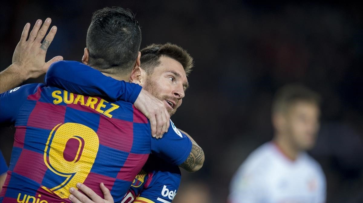  Messi despide a su amigo Suárez y envía mensaje al Barça