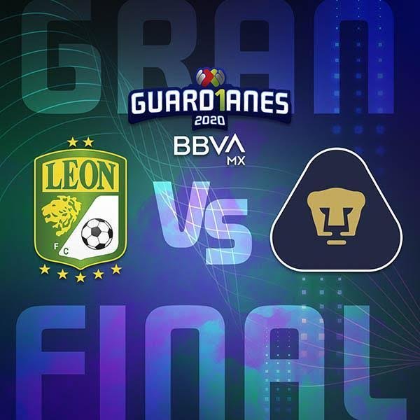  Confirmada La Gran Final de La Liga Mexicana Guardianes                     LEON vs PUMAS