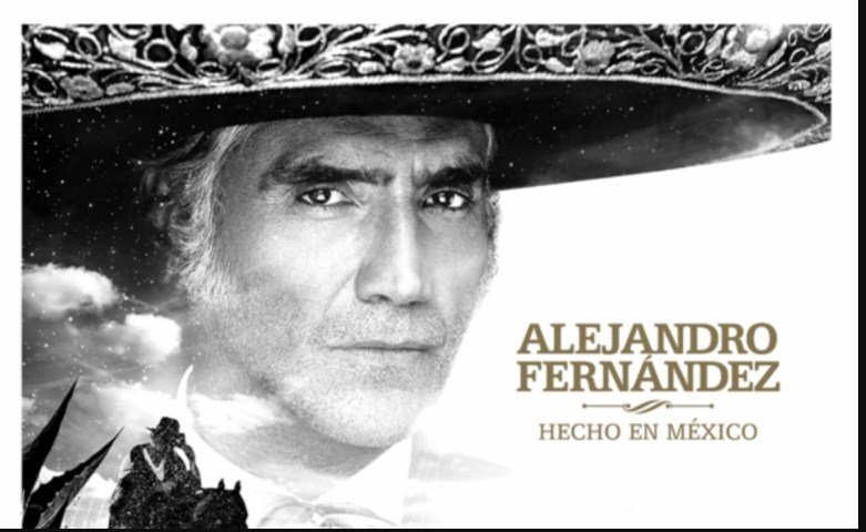  Alejandro Fernández recibe importante reconocimiento por su álbum “Hecho en México” ¿De qué se trata?